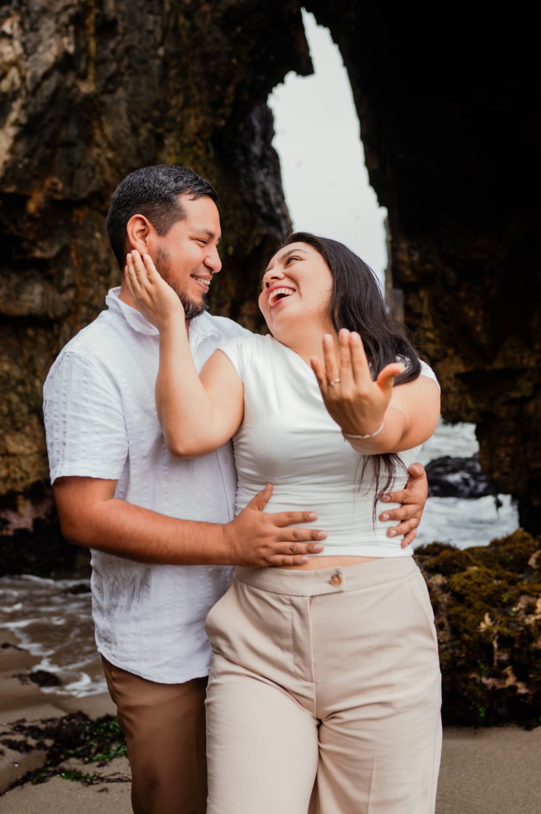 Save the date portrait